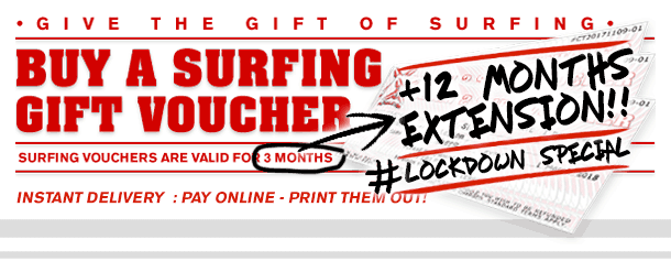 Learn 2 Surf Surfing GIFT VOUCHERS
